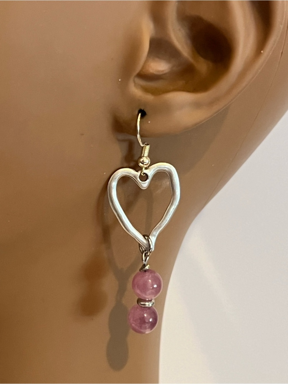 Strawberry Quartz Earrings